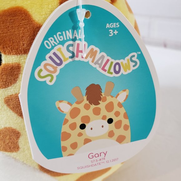 2017 Squishmallow Gary the Giraffe Plush 8" Stuffed Animal with Tags Stuffie Toy - Picture 2 of 11